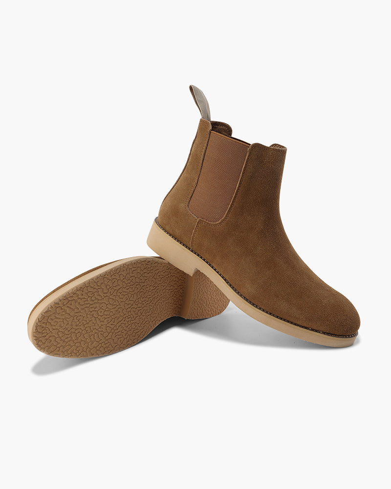 Herren Chelsea Stiefel Leder Klassisch