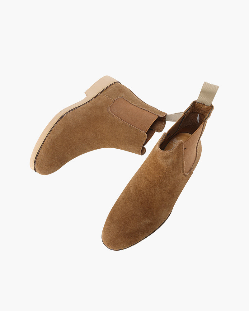 Herren Chelsea Stiefel Leder Klassisch