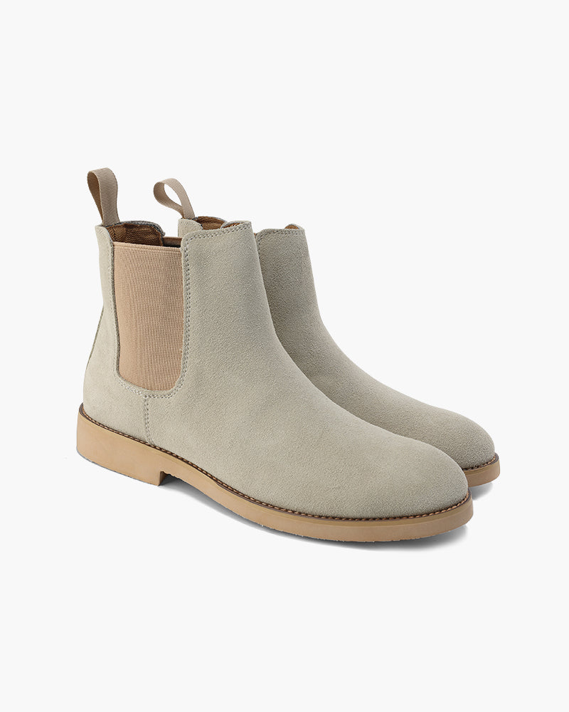 Herren Chelsea Stiefel Leder Klassisch