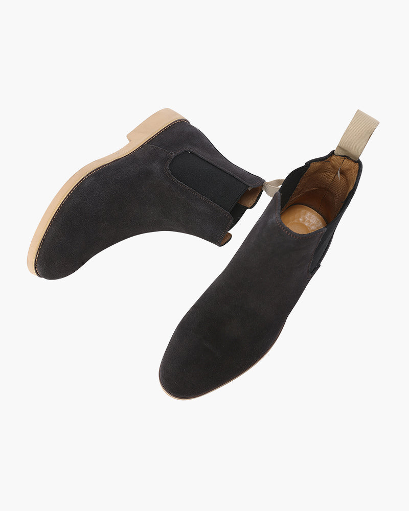 Herren Chelsea Stiefel Leder Klassisch