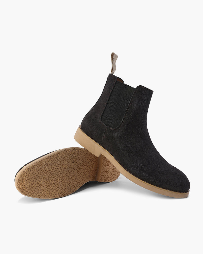 Herren Chelsea Stiefel Leder Klassisch
