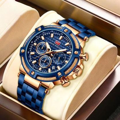 Herren Quarzuhr Maritime Armbanduhr