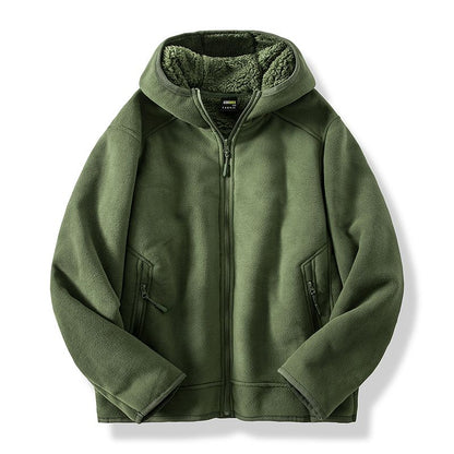 Herren Fleecejacke Warm Isolierend Outdoor
