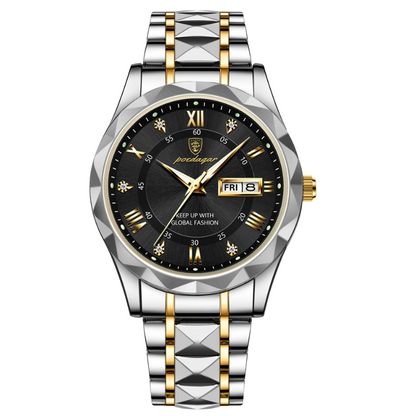 Herrenuhr Edel Leder