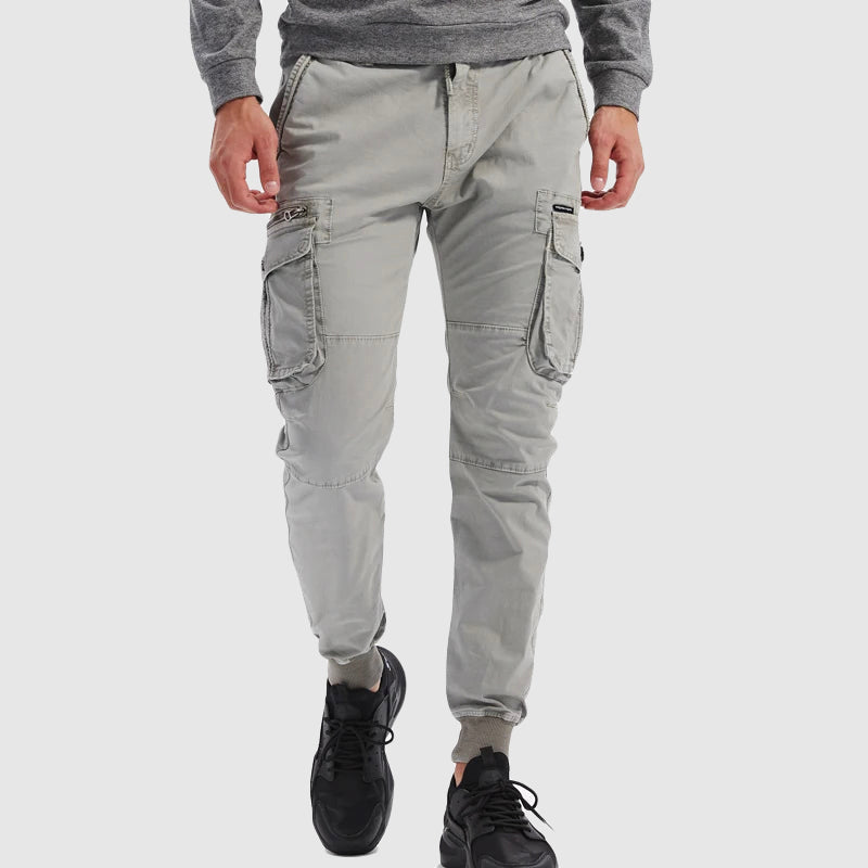 Herren Joggerhose Bequem Mit Taschen