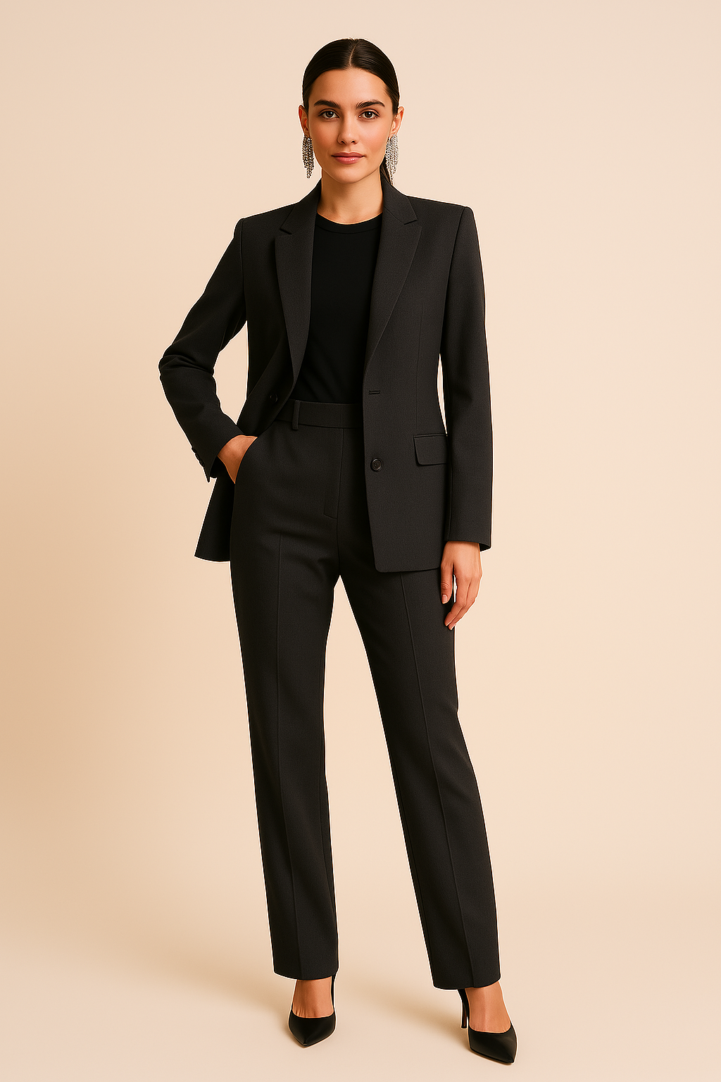 Damen Zweiteiler Blazer Set Maßgeschneidert