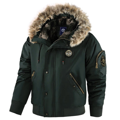 Herren Winterjacke Gepolstert Wasserdicht Isoliert