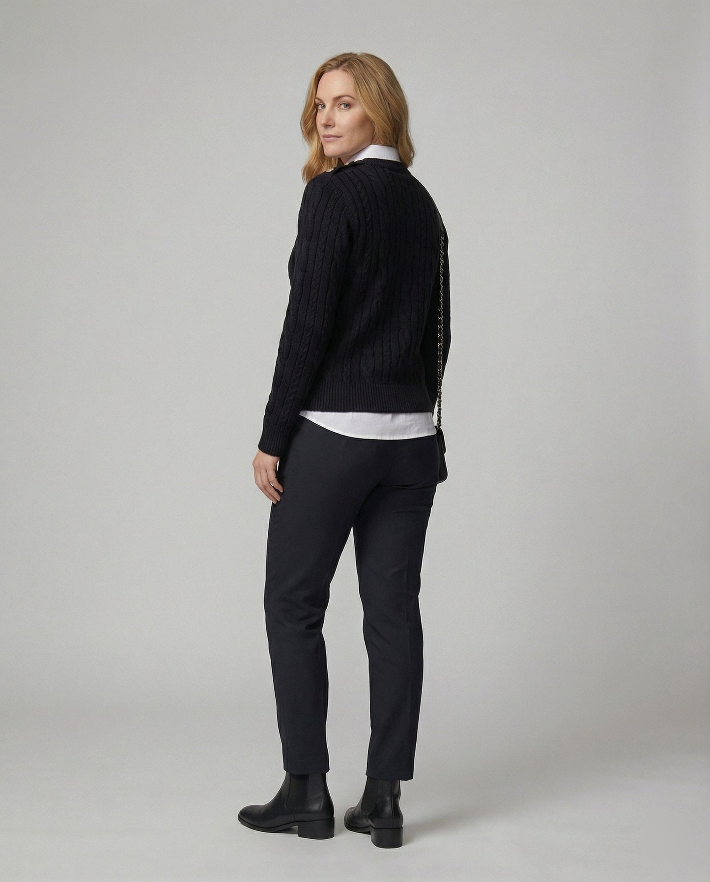 Damen Strickpullover Oversized