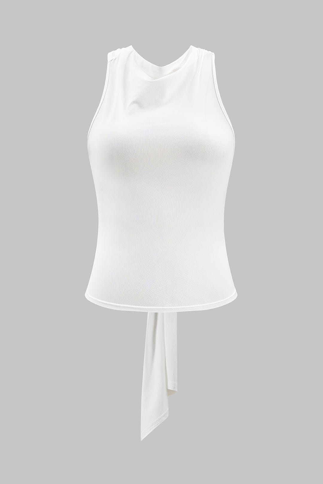 Damen Wickeltop mit Knotendetail - Norvielle