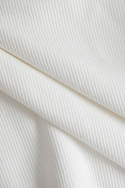 Elegantes Damen Langarm Poloshirt V-Ausschnitt Figurbetont