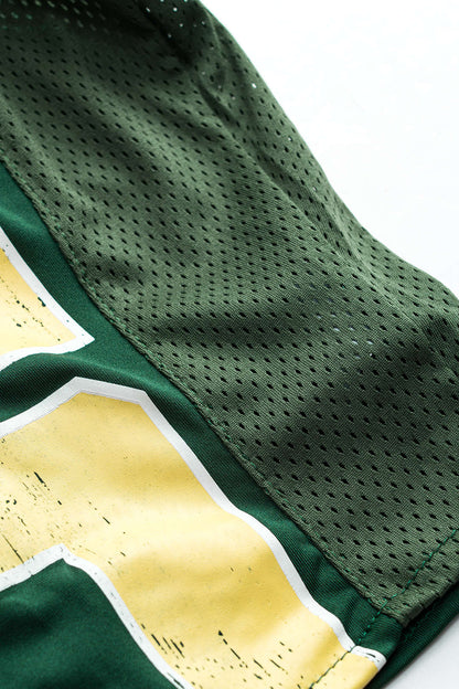 Damen Crop- Retro Schnürung Hinten Sportlich