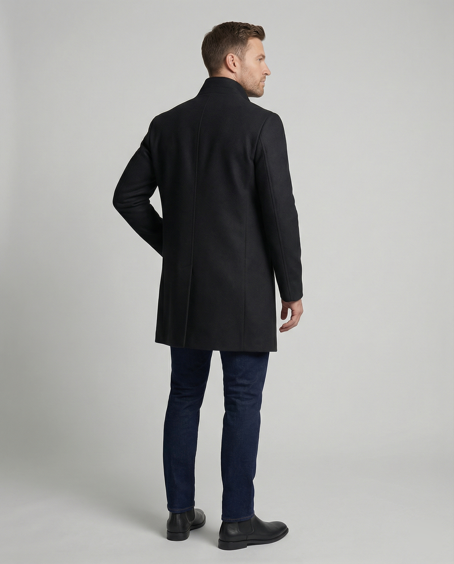 Damen Eleganter Langmantel