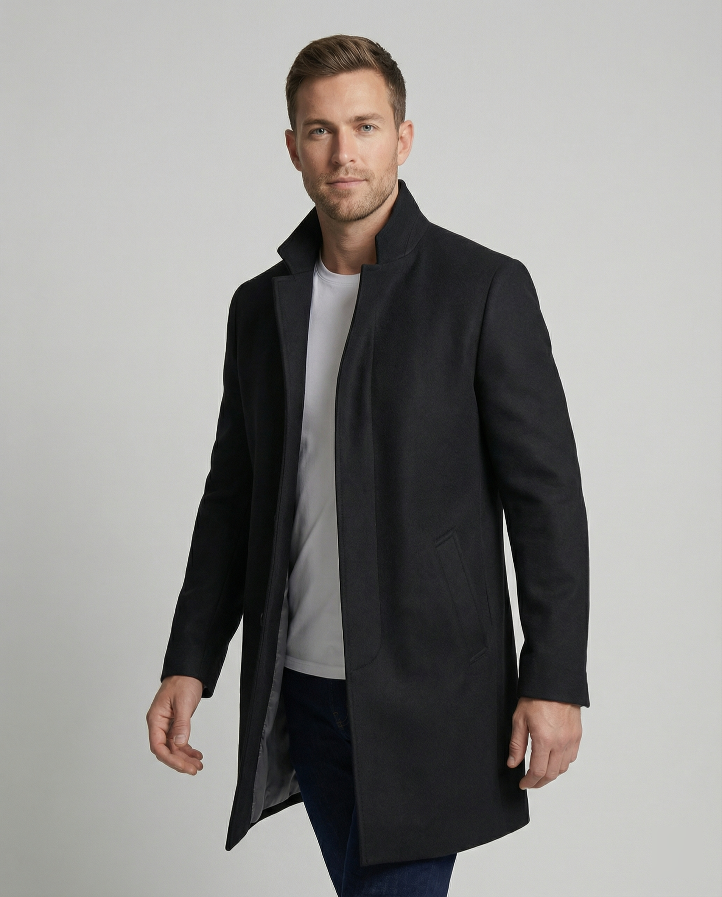 Damen Eleganter Langmantel - Norvielle