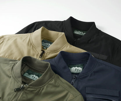 Herren Cargo-Jacke Multifunktionell Mit vielen Taschen