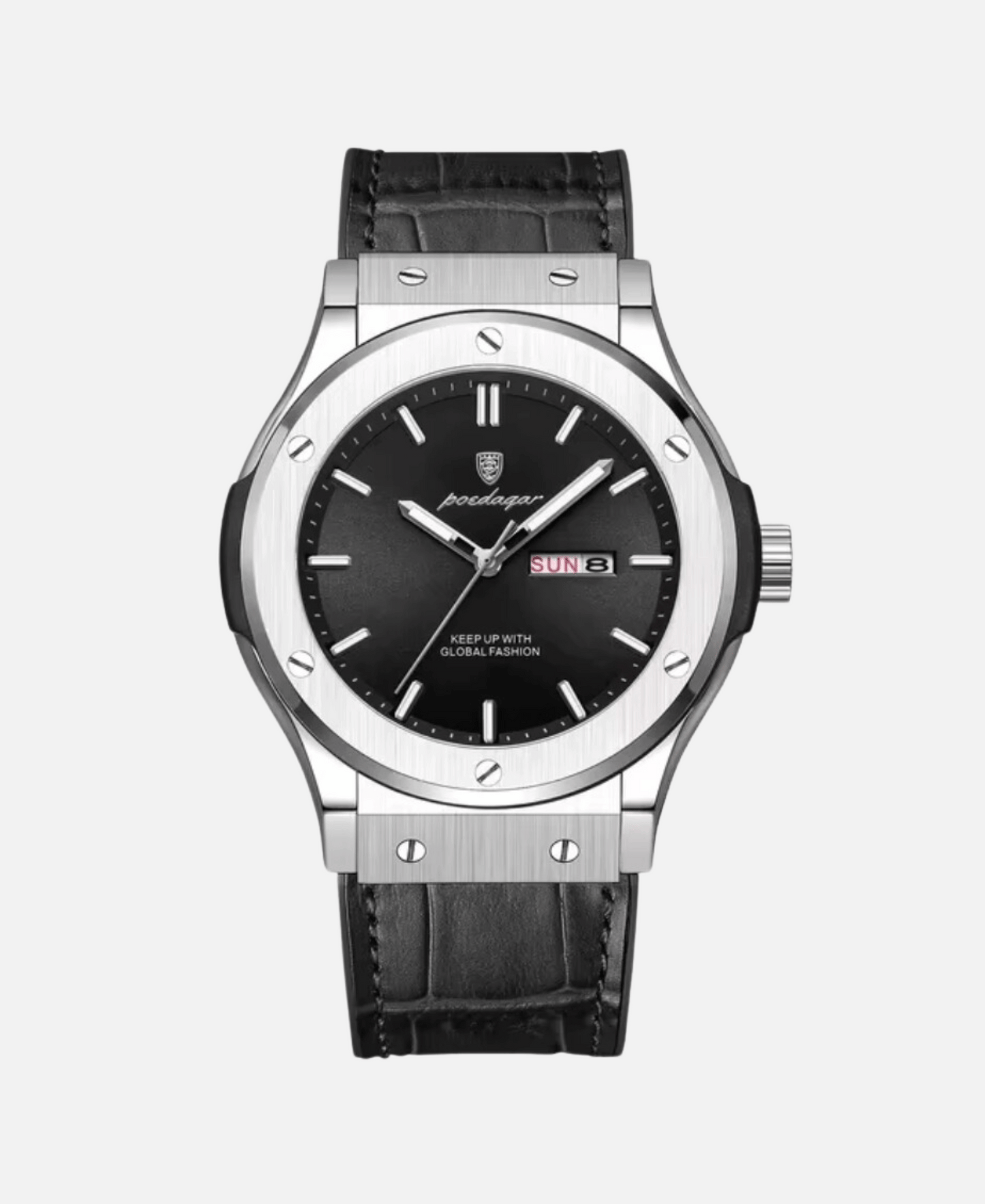 Herrenuhr Klassisch Leder Armband Elegantes Design