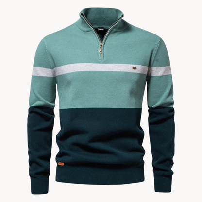 Herren Pullover Baumwolle Weich Klassisch