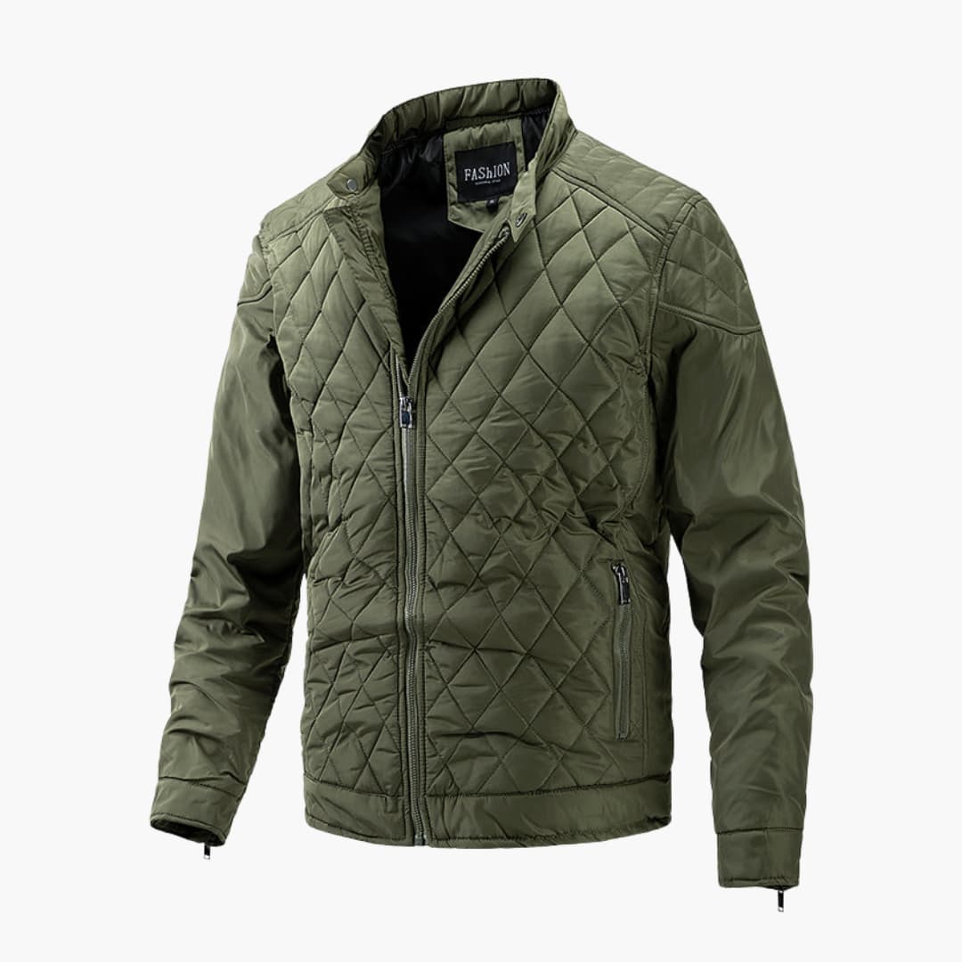 Herren Steppjacke Warme Übergangsjacke Elegant