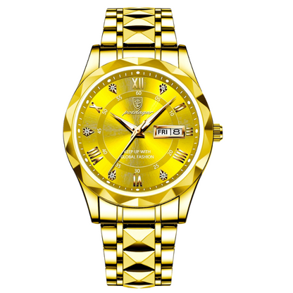 Herrenuhr Edel Leder
