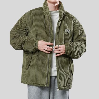 Herren Cordjacke Braun Modern
