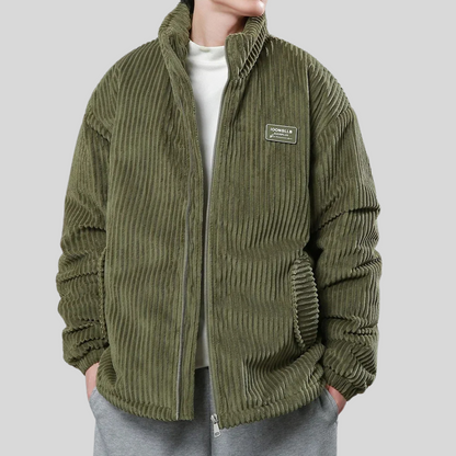 Herren Cordjacke Braun Modern