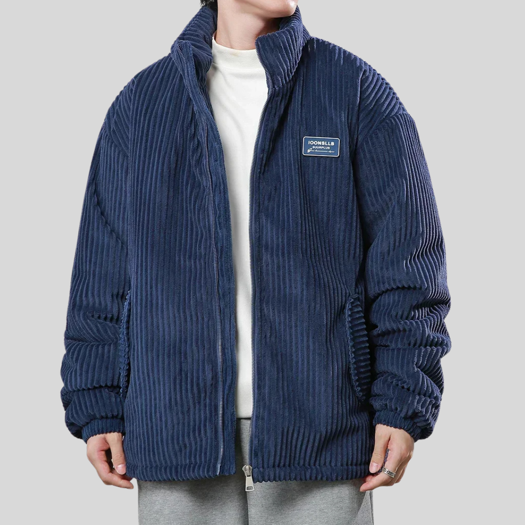 Herren Cordjacke Braun Modern