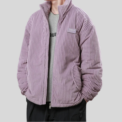Herren Cordjacke Braun Modern