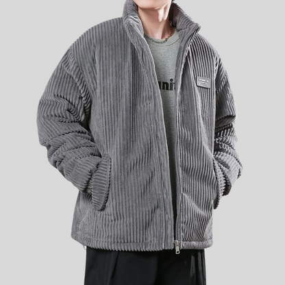 Herren Cordjacke Braun Modern
