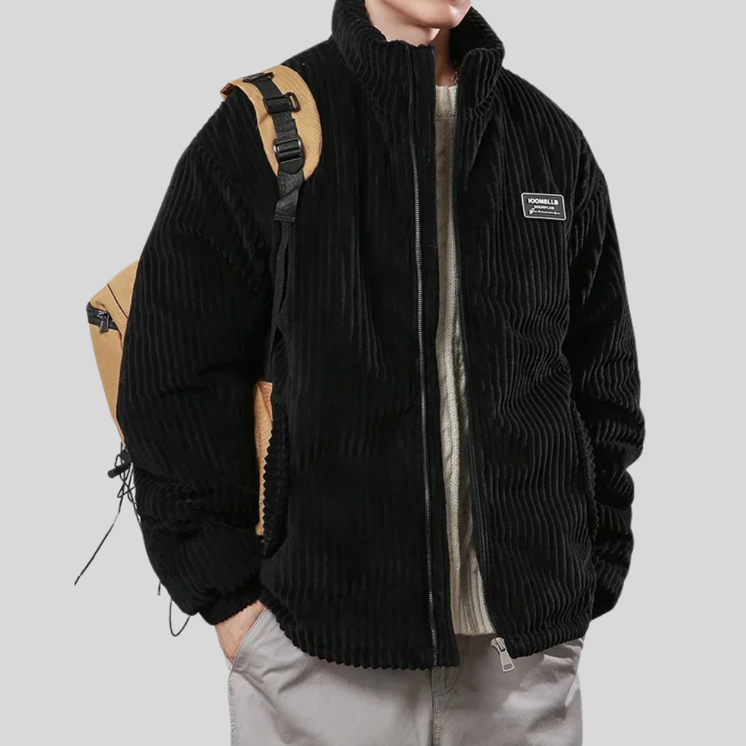 Herren Cordjacke Braun Modern
