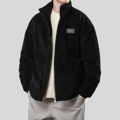 Herren Cordjacke Braun Modern