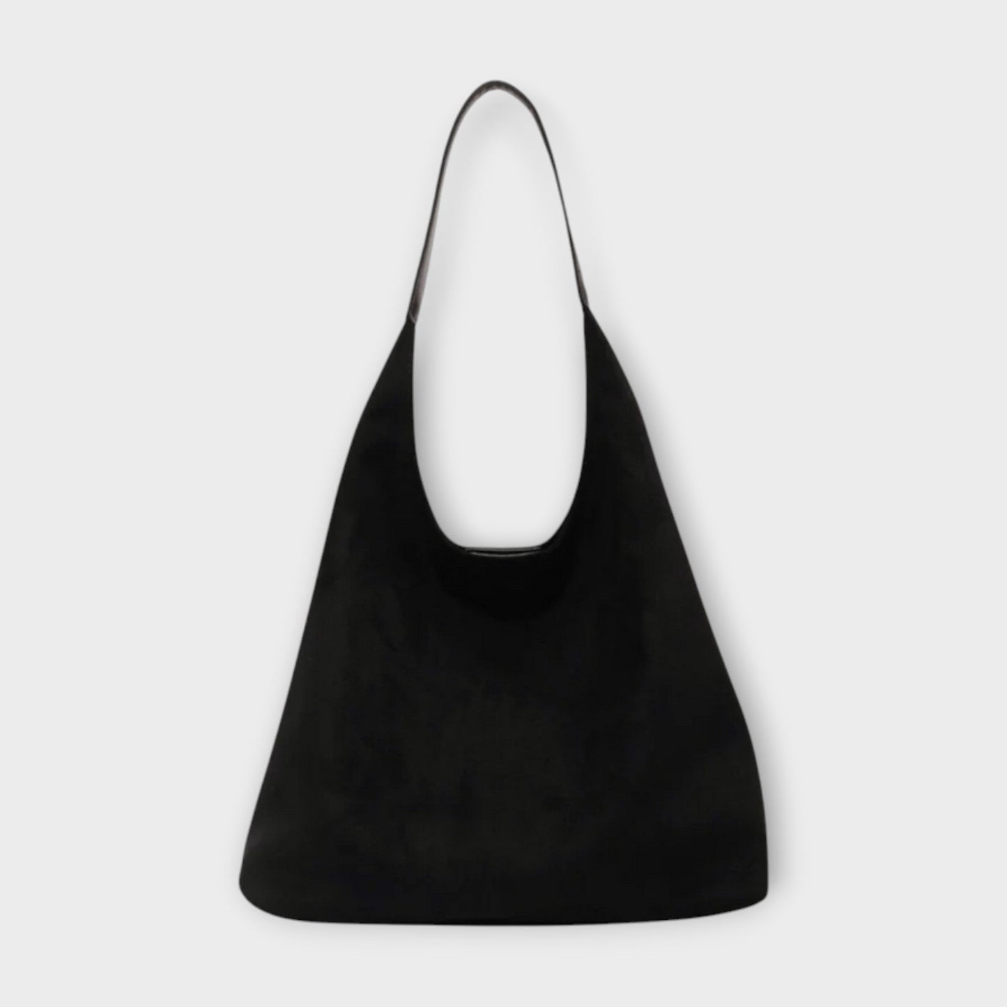 Damen Schultertasche Leder Minimalistisch