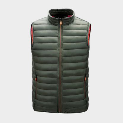 Herren Leichter Bodywarmer Steppweste Stehkragen - Norvielle