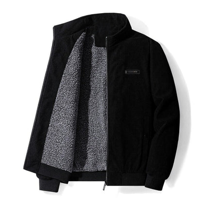 Damen Winterjacke Sherpa Warm Leopard