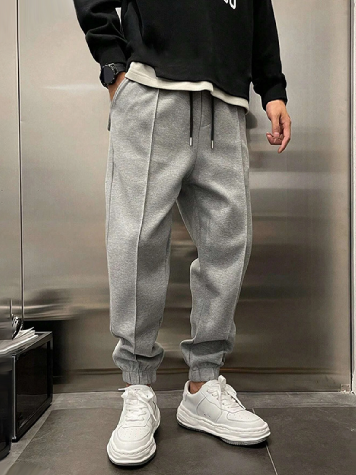Herren Jogginghose Klassisch Baumwolle