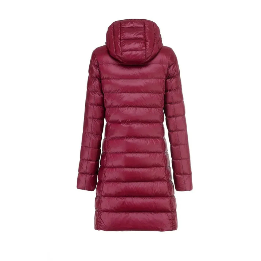 Damen Daunenjacke Wasserdicht Kapuze Warm - Norvielle