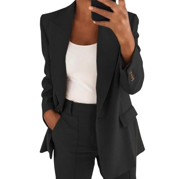 Damen Business-Anzug Blazer-Hose-Set - Norvielle