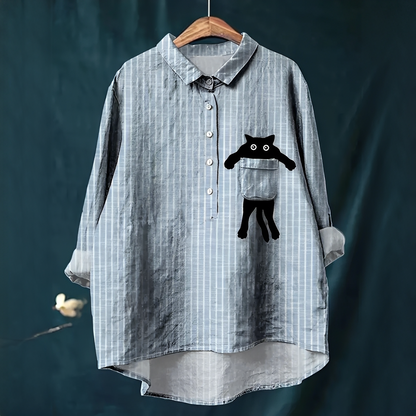 Damen Bluse KurzarmVintage Chic Trend
