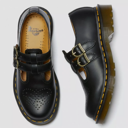 Damen Mary Janes Schuhe Doppelschnalle Frühjahr