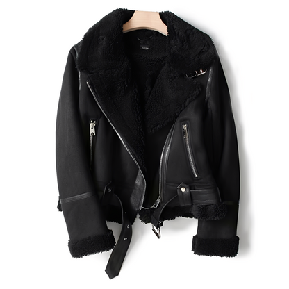Damen Lederjacke Weich