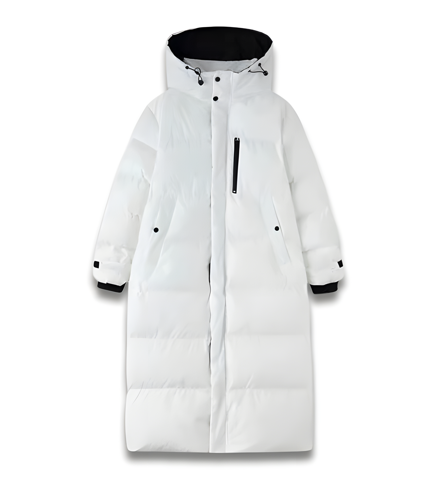 Damen Winterjacke Langärmelig Warm Isoliert