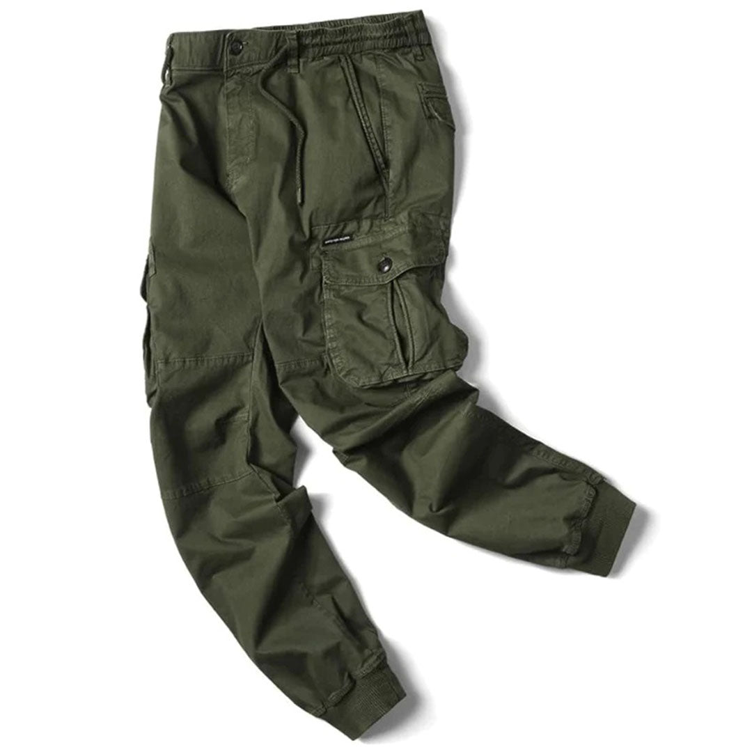 Herren Cargohose Slim Fit Modern