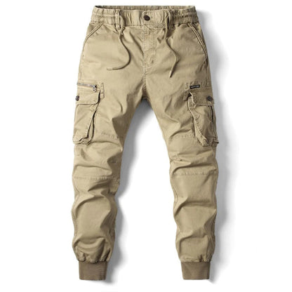 Herren Cargohose Slim Fit Modern