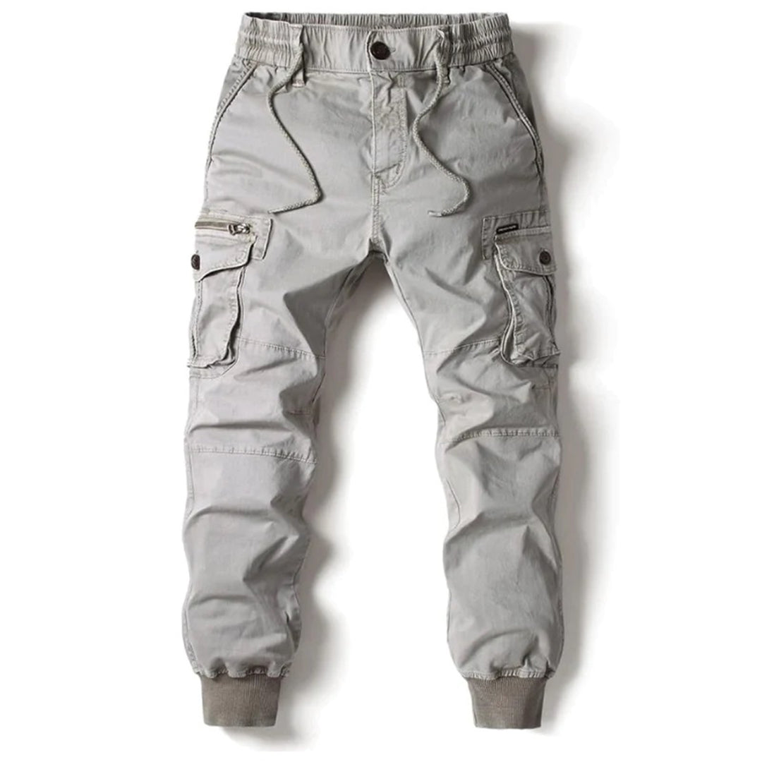 Herren Cargohose Slim Fit Modern