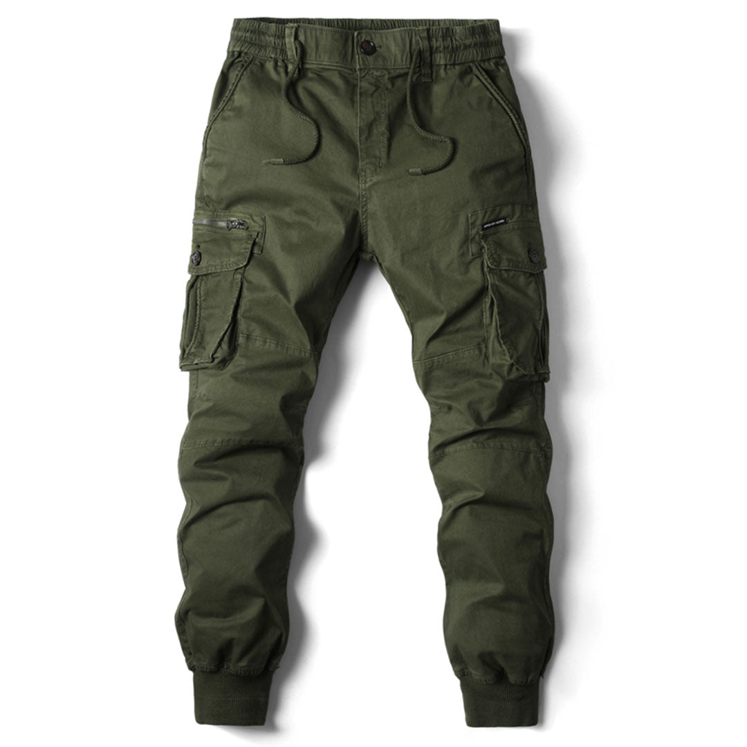 Herren Cargohose Slim Fit Modern
