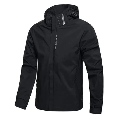 Herren Regenjacke Wasserdicht Atmungsaktiv Outdoor - Norvielle