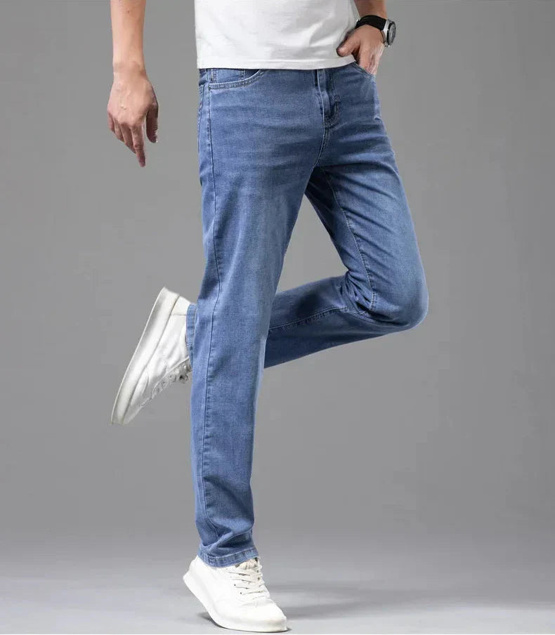 Herren Jeans aus Baumwolle Bequem Elegant
