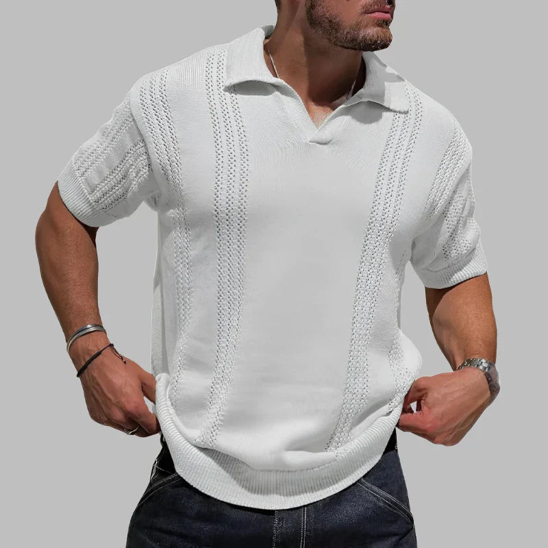 Herren Poloshirt Bequem Sportlich