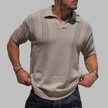 Herren Poloshirt Bequem Sportlich