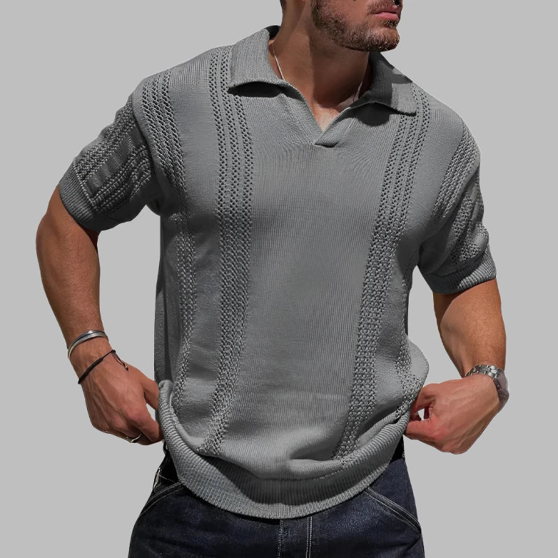 Herren Poloshirt Bequem Sportlich