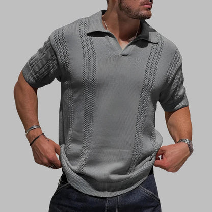 Herren Poloshirt Bequem Sportlich