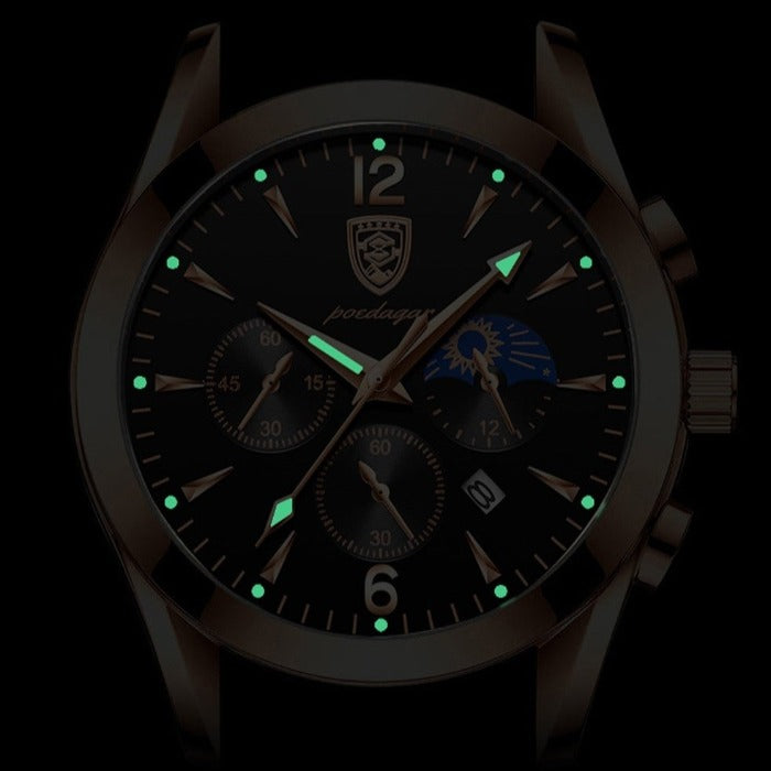 Herrenuhr Edelstahl Automatik Elegant